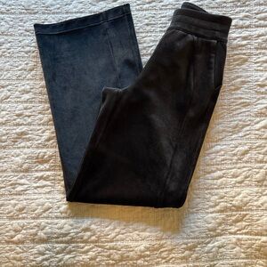 lululemon athletica Women's Black Velvet Pants XXXS
